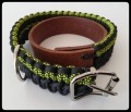 Citrongrn/Svart Hundhalsband